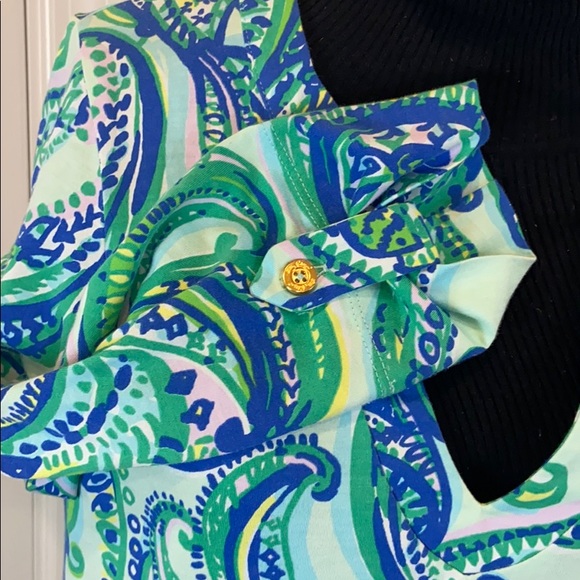 Lilly Pulitzer Prima Cotton Tunic Dress Small - Picture 3 of 6